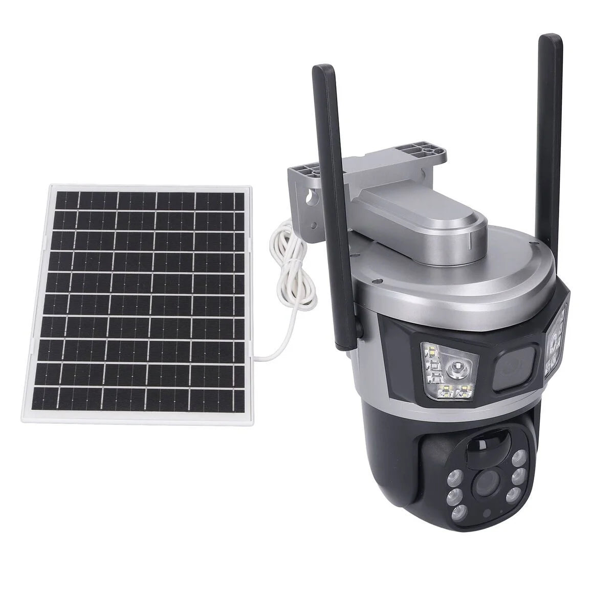 4G Solar Powered Security Camera with SIM Card Support & Battery Backup